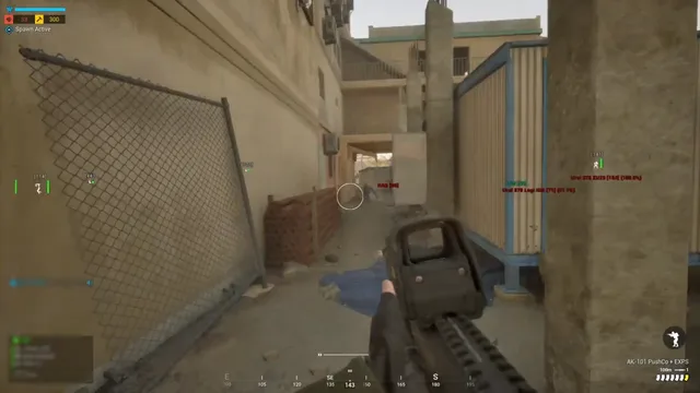 Map mark aligned with ESP contact callout