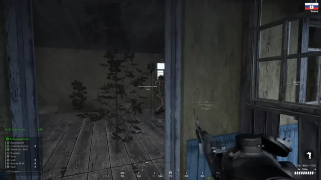 FOV circle concept for aim assist in Squad