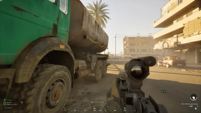 Vehicle crew overlay emphasizing AT infantry near a tank