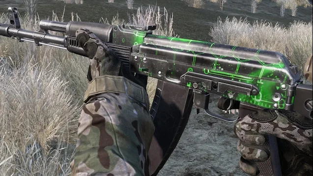 Squad soldier loadout cosmetic preview screen